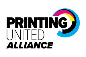 Printing United Alliance logo for printing industry branding.