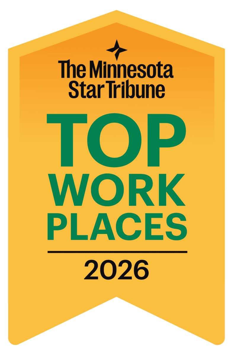 Printforce recognized as a top workplace in 2026 by The Minnesota Star Tribune.