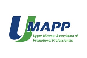 UMAPP logo representing Upper Midwest Association of Promotional Professionals.